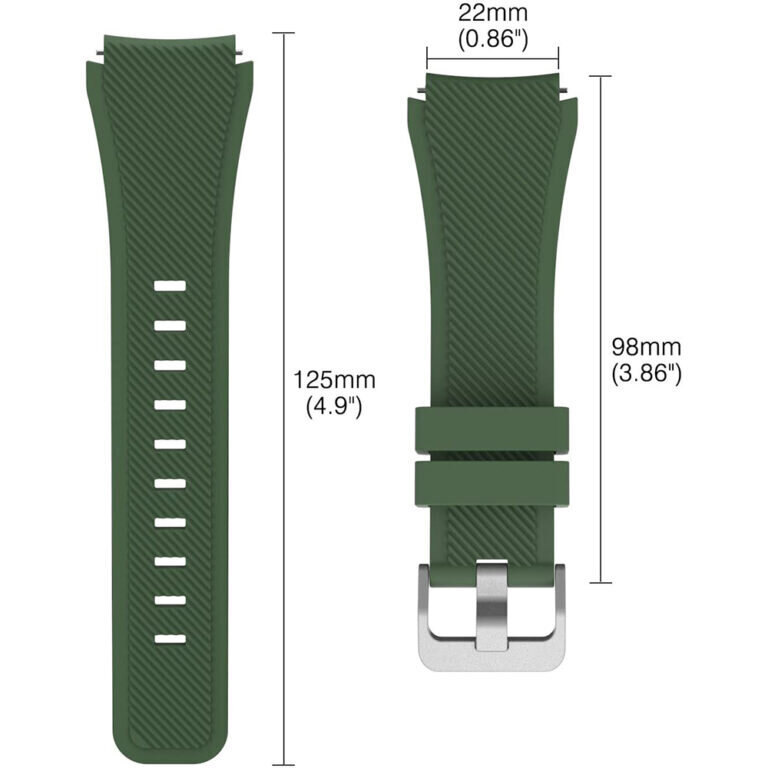 Beep Watch Band Green цена и информация | Viedpulksteņu un viedo aproču aksesuāri | 220.lv