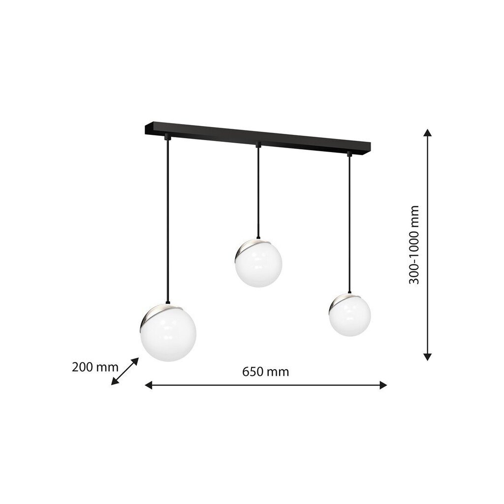 Milagro piekaramā lampa Sfera cena un informācija | Piekaramās lampas | 220.lv