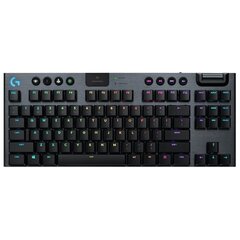 Игровая клавиатураLogitech G915 TKL Tactile, черная цена и информация | Клавиатуры | 220.lv