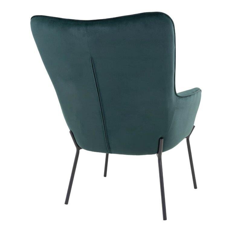 Viesistabas krēsls Glasgow, zaļš cena un informācija | Atpūtas krēsli | 220.lv