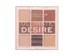 Палитра теней для век Makeup Revolution London Ultimate Desire 8,1 г, Into The Bronze цена и информация | Тушь, средства для роста ресниц, тени для век, карандаши для глаз | 220.lv