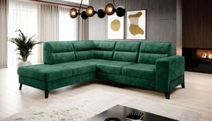 Stūra dīvāns NORE, zaļš cena un informācija | Stūra dīvāni | 220.lv