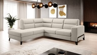 Stūra dīvāns NORE Casara, pelēks cena un informācija | Stūra dīvāni | 220.lv