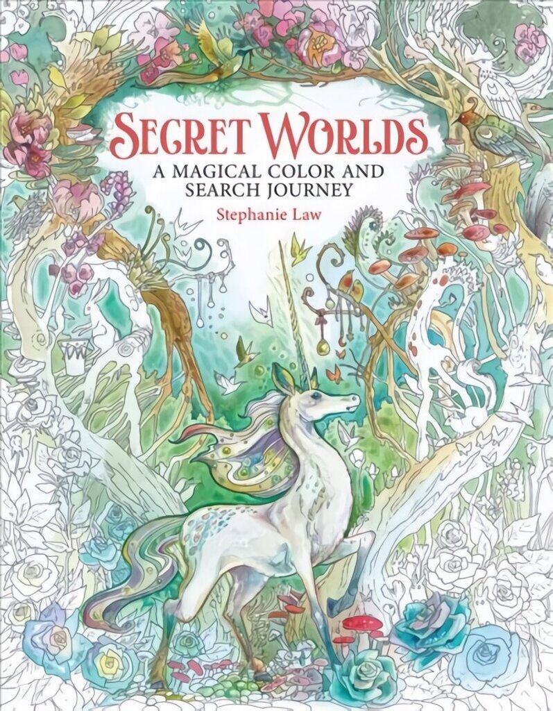 Secret Worlds: A Magical Color and Search Journey cena un informācija | Grāmatas par veselīgu dzīvesveidu un uzturu | 220.lv