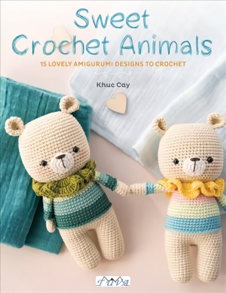 Sweet Crochet Animals: 15 Lovely Amigurumi Designs to Crochet cena un informācija | Mākslas grāmatas | 220.lv