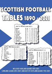 Scottish Football League Tables 1890-2021 cena un informācija | Grāmatas par veselīgu dzīvesveidu un uzturu | 220.lv