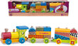 Koka vilciens ar klucīšiem Eichhorn cena un informācija | Rotaļlietas zīdaiņiem | 220.lv