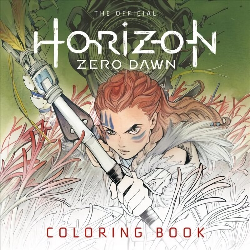 Official Horizon Zero Dawn Coloring Book cena un informācija | Krāsojamās grāmatas | 220.lv