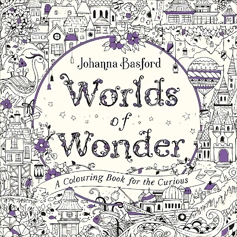 Worlds of Wonder: A Colouring Book for the Curious cena un informācija | Krāsojamās grāmatas | 220.lv