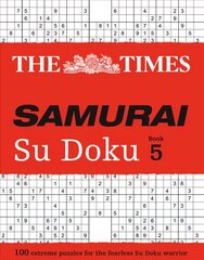 Times Samurai Su Doku 5: 100 Challenging Puzzles from the Times, Book 5 цена и информация | Книги о питании и здоровом образе жизни | 220.lv