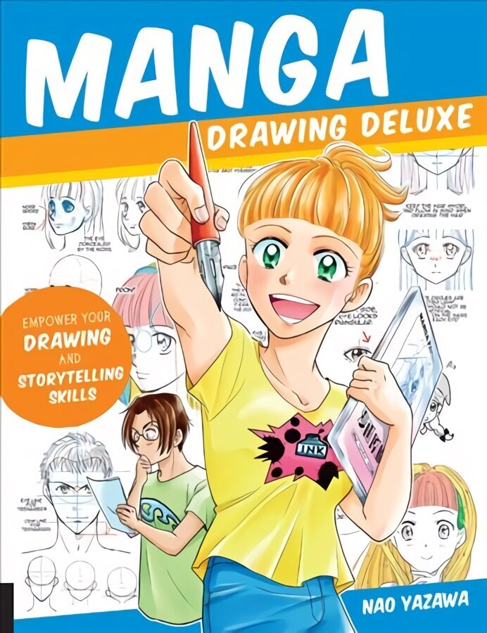 Manga Drawing Deluxe: Empower Your Drawing and Storytelling Skills cena un informācija | Mākslas grāmatas | 220.lv