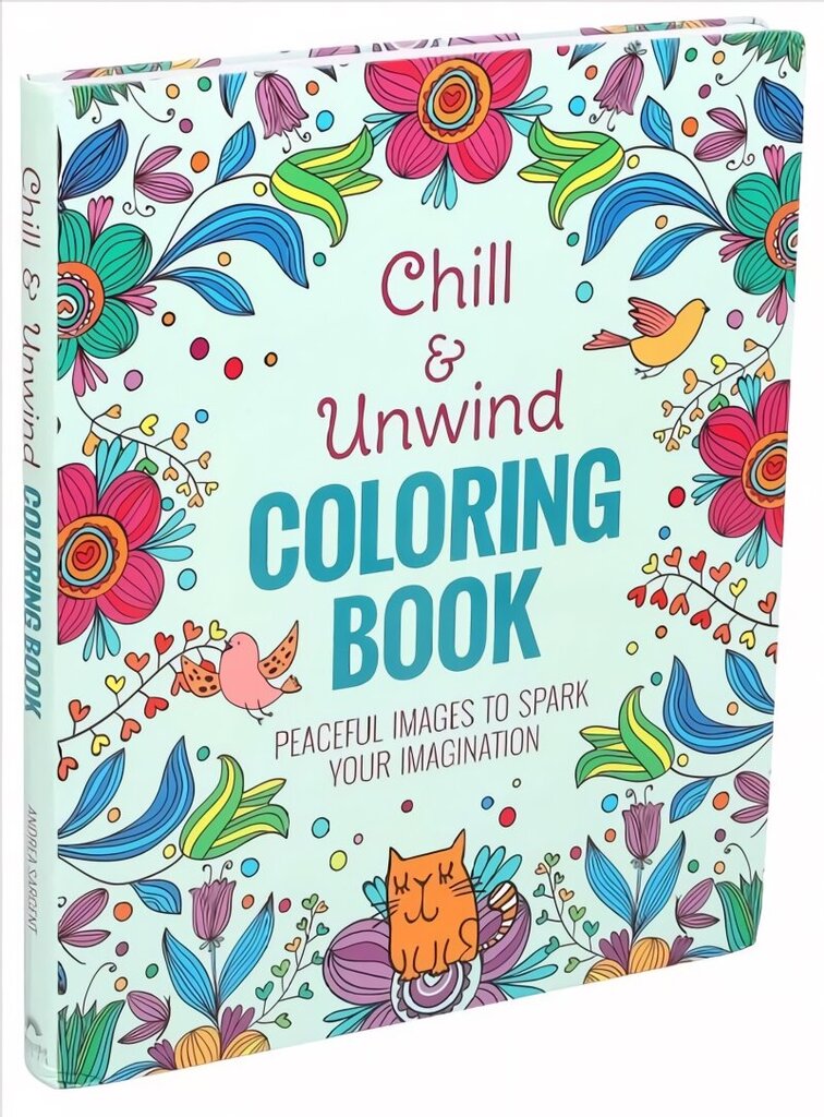 Chill & Unwind Coloring Book цена и информация | Grāmatas par veselīgu dzīvesveidu un uzturu | 220.lv