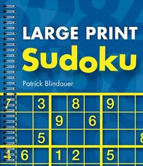 Large Print Sudoku Large type / large print edition цена и информация | Книги о питании и здоровом образе жизни | 220.lv