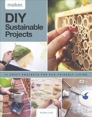 Maker.DIY Sustainable Projects: 15 step-by-step projects for eco-friendly living cena un informācija | Grāmatas pusaudžiem un jauniešiem | 220.lv