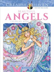 Creative Haven Beautiful Angels Coloring Book cena un informācija | Grāmatas par veselīgu dzīvesveidu un uzturu | 220.lv