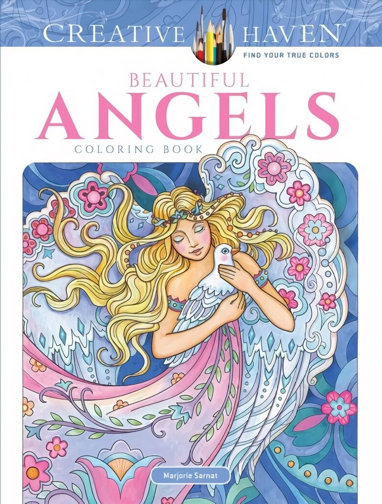 Creative Haven Beautiful Angels Coloring Book цена и информация | Grāmatas par veselīgu dzīvesveidu un uzturu | 220.lv