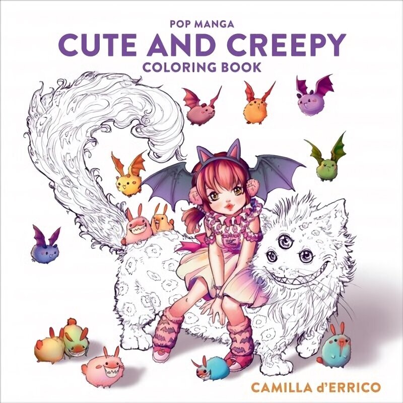 Pop Manga Cute and Creepy Coloring Book cena un informācija | Grāmatas par veselīgu dzīvesveidu un uzturu | 220.lv