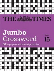 Times 2 Jumbo Crossword Book 15: 60 Large General-Knowledge Crossword Puzzles cena un informācija | Grāmatas par veselīgu dzīvesveidu un uzturu | 220.lv