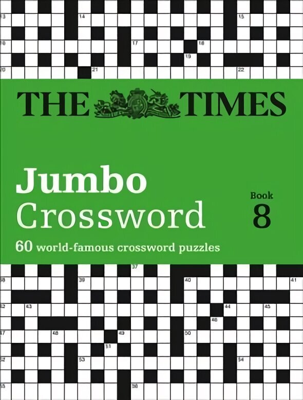 Times 2 Jumbo Crossword Book 8: 60 Large General-Knowledge Crossword Puzzles цена и информация | Grāmatas par veselīgu dzīvesveidu un uzturu | 220.lv