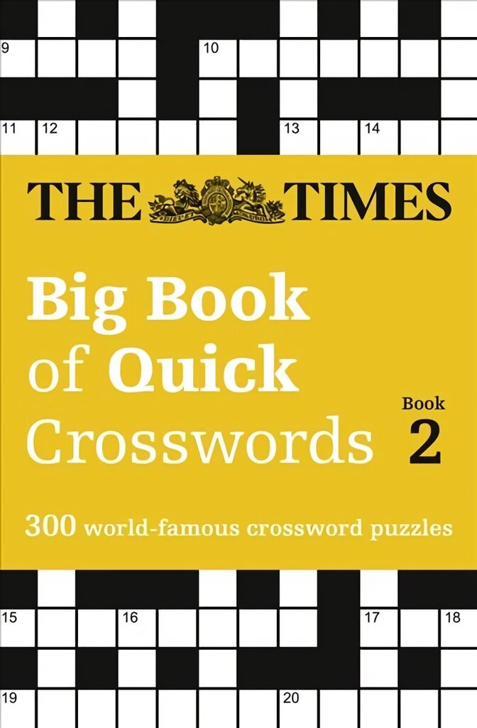 Times Big Book of Quick Crosswords 2: 300 World-Famous Crossword Puzzles edition, Book 2 цена и информация | Izglītojošas grāmatas | 220.lv