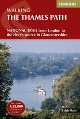 Thames Path: National Trail from London to the river's source in Gloucestershire 3rd Revised edition цена и информация | Энциклопедии, справочники | 220.lv
