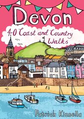 Devon: 40 Coast and Country Walks cena un informācija | Grāmatas par veselīgu dzīvesveidu un uzturu | 220.lv