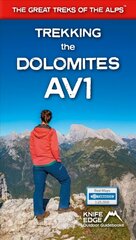 Trekking the Dolomites AV1 cena un informācija | Grāmatas par veselīgu dzīvesveidu un uzturu | 220.lv