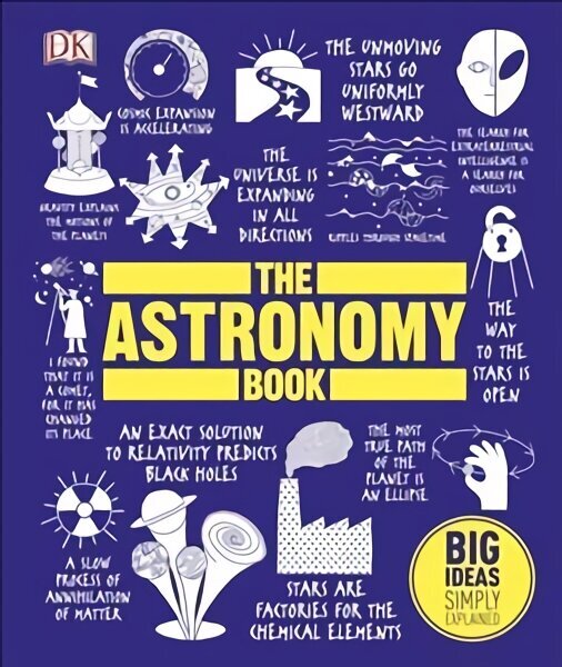 Astronomy Book: Big Ideas Simply Explained cena un informācija | Grāmatas par veselīgu dzīvesveidu un uzturu | 220.lv