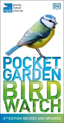 RSPB Pocket Garden Birdwatch cena un informācija | Enciklopēdijas, uzziņu literatūra | 220.lv