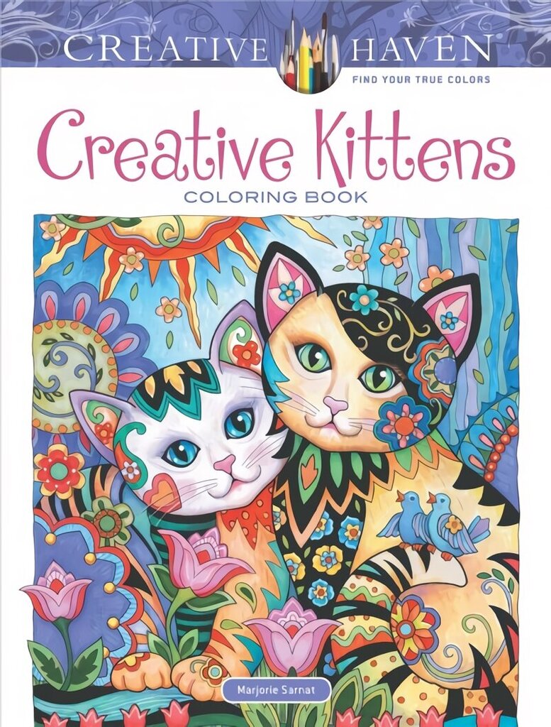 Creative Haven Creative Kittens Coloring Book cena un informācija | Grāmatas par veselīgu dzīvesveidu un uzturu | 220.lv