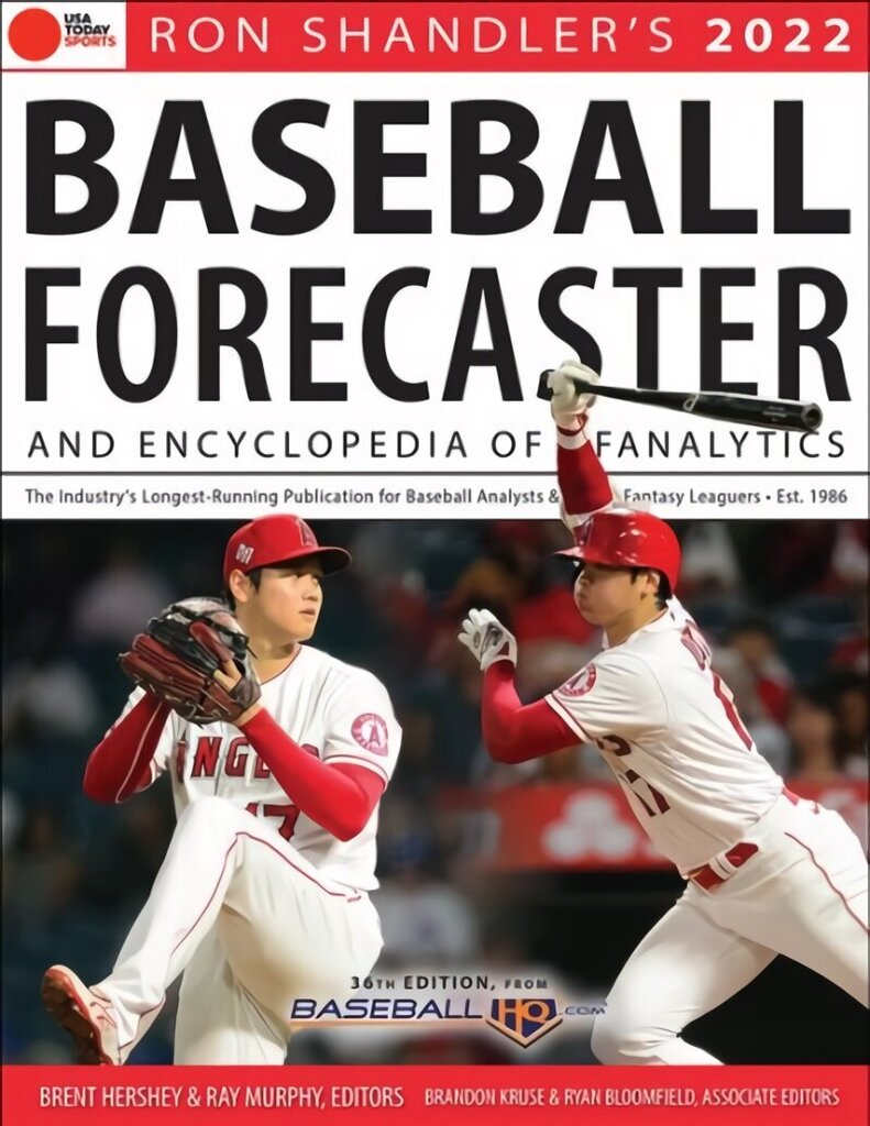 Ron Shandler's 2022 Baseball Forecaster: & Encyclopedia of Fanalytics цена и информация | Grāmatas par veselīgu dzīvesveidu un uzturu | 220.lv