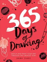 365 Days of Drawing: Sketch and Paint Your Way Through the Creative Year цена и информация | Книги об искусстве | 220.lv