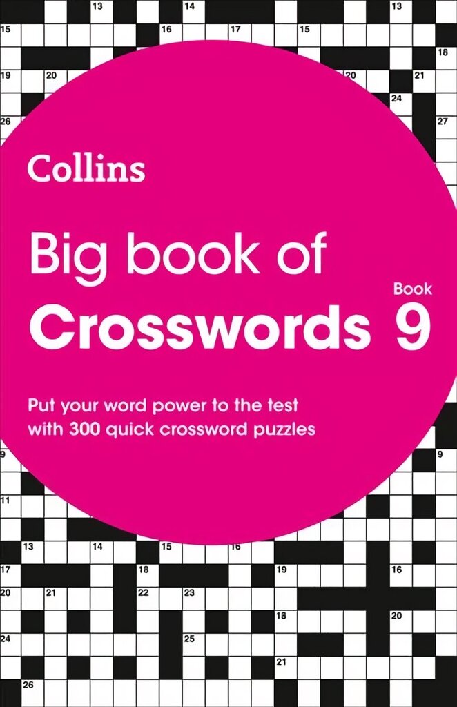 Big Book of Crosswords 9: 300 Quick Crossword Puzzles цена и информация | Grāmatas par veselīgu dzīvesveidu un uzturu | 220.lv