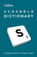 SCRABBLE (TM) Dictionary: The Official Scrabble (TM) Solver - All Playable Words 2 - 9 Letters in Length 6th Revised edition цена и информация | Книги о питании и здоровом образе жизни | 220.lv