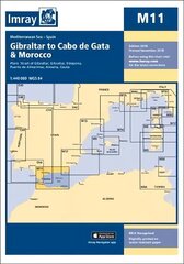 Imray Chart M11: Gibraltar to Cabo de Gata and Morocco New edition цена и информация | Книги о питании и здоровом образе жизни | 220.lv