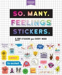 So. Many. Feelings Stickers.: 2,700 Stickers for Every Mood цена и информация | Книги о питании и здоровом образе жизни | 220.lv