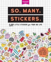 So. Many. Stickers.: 2,500 Little Stickers for Your Big Life cena un informācija | Grāmatas par veselīgu dzīvesveidu un uzturu | 220.lv