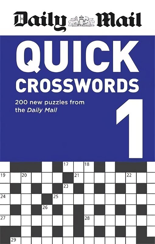 Daily Mail Quick Crosswords Volume 1 цена и информация | Grāmatas par veselīgu dzīvesveidu un uzturu | 220.lv