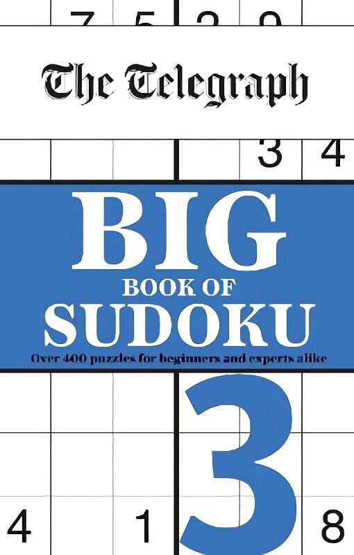 Telegraph Big Book of Sudoku 3 cena un informācija | Grāmatas par veselīgu dzīvesveidu un uzturu | 220.lv