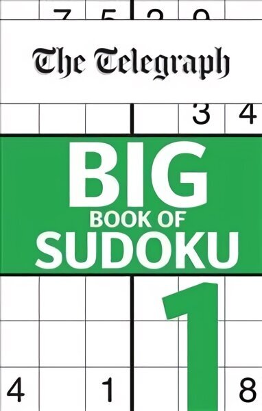 Telegraph Big Book of Sudoku 1 цена и информация | Grāmatas par veselīgu dzīvesveidu un uzturu | 220.lv