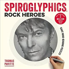 Spiroglyphics: Rock Heroes: Colour and reveal your musical heroes in these 20 mind-bending puzzles cena un informācija | Grāmatas par veselīgu dzīvesveidu un uzturu | 220.lv