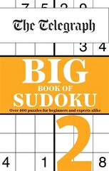 Telegraph Big Book of Sudoku 2 цена и информация | Книги о питании и здоровом образе жизни | 220.lv