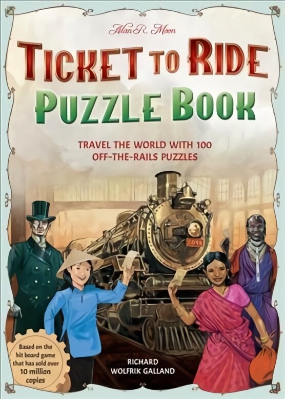 Ticket to Ride Puzzle Book: Travel the World with 100 Off-the-Rails Puzzles cena un informācija | Grāmatas par veselīgu dzīvesveidu un uzturu | 220.lv