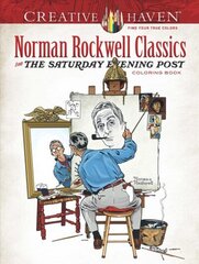 Creative Haven Norman Rockwell's Saturday Evening Post Classics Coloring Book cena un informācija | Grāmatas par veselīgu dzīvesveidu un uzturu | 220.lv