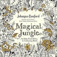 Magical Jungle: An Inky Expedition & Colouring Book cena un informācija | Krāsojamās grāmatas | 220.lv