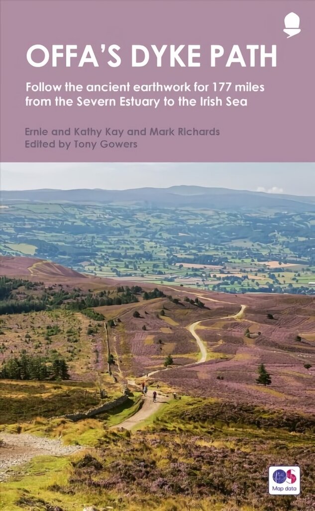 Offa's Dyke Path: Follow the ancient earthwork for 177 miles from the Severn Estuary to the Irish Sea cena un informācija | Ceļojumu apraksti, ceļveži | 220.lv