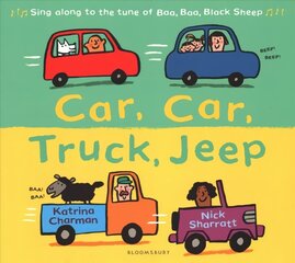 Car, Car, Truck, Jeep цена и информация | Книги для малышей | 220.lv