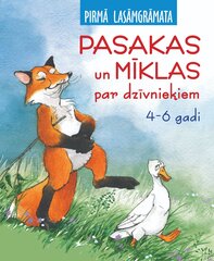 Pasakas un mīklas par dzīvniekiem Pirmā lasāmgrāmata 4-6 gadi cena un informācija | Grāmatas mazuļiem | 220.lv