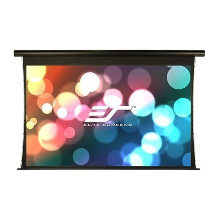 Elite Screens Saker Tab-Tension Series SKT120UHW-E10, diagonāle 120", 16:9, skatīšanās ekrāna platums (P) 266 cm, melns cena un informācija | Ekrāni projektoriem | 220.lv