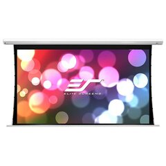 Elite Screens Saker Tab-Tension Series SKT120XHW-E10, diagonāle 120", 16:9, skatīšanās ekrāna platums (P) 266 cm, balts cena un informācija | Ekrāni projektoriem | 220.lv